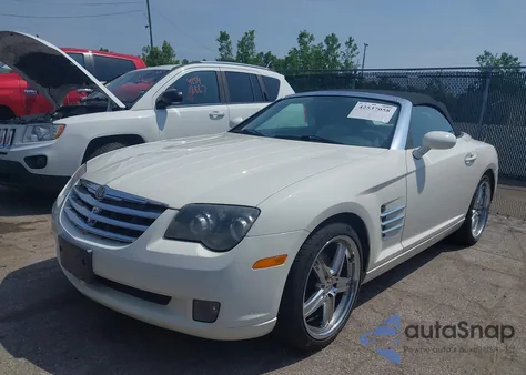 2005 Chrysler Crossfire Limited из США, поврежденный, VIN 1C3AN65L55X042209